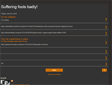 Tablet Screenshot of ilduce-sufferingfoolsbadly.blogspot.com