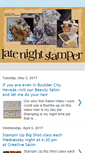 Mobile Screenshot of latenightstamper1.blogspot.com