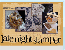 Tablet Screenshot of latenightstamper1.blogspot.com