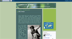Desktop Screenshot of ladridosdeungato.blogspot.com