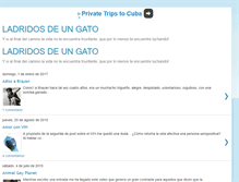 Tablet Screenshot of ladridosdeungato.blogspot.com