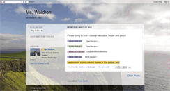 Desktop Screenshot of nshswaldronmath.blogspot.com