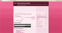 Desktop Screenshot of candidcats.blogspot.com