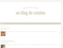 Tablet Screenshot of celle-qui-avait-un-blog-de-cuisine.blogspot.com