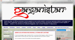 Desktop Screenshot of garganistan.blogspot.com