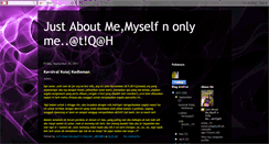 Desktop Screenshot of justaboutatiqahzafirahstory.blogspot.com