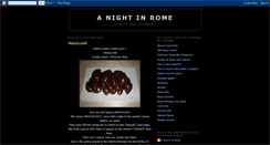 Desktop Screenshot of anightinrome.blogspot.com