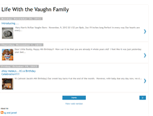 Tablet Screenshot of lifewiththevaughnfamily.blogspot.com
