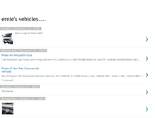 Tablet Screenshot of commercialvehiclebyernie.blogspot.com