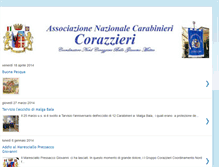 Tablet Screenshot of corazzierinordest.blogspot.com