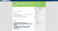 Desktop Screenshot of oseuemprego.blogspot.com