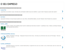 Tablet Screenshot of oseuemprego.blogspot.com