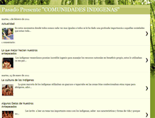 Tablet Screenshot of pasadopresentecomunidadesindigenas.blogspot.com