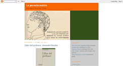 Desktop Screenshot of laparaulaesnostra.blogspot.com