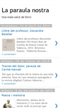 Mobile Screenshot of laparaulaesnostra.blogspot.com