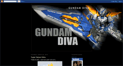 Desktop Screenshot of gundamdiva.blogspot.com