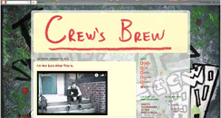 Desktop Screenshot of crewsbrew.blogspot.com