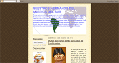 Desktop Screenshot of nuestroshermanosdelatinoamerica.blogspot.com