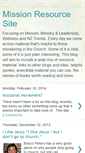 Mobile Screenshot of nationalmissionresource.blogspot.com