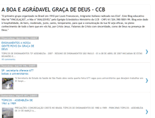 Tablet Screenshot of congregaocristanobrasil-ccb.blogspot.com