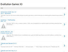 Tablet Screenshot of evollutiongamesx3.blogspot.com