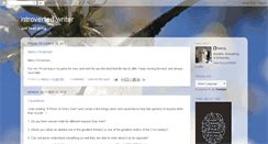 Desktop Screenshot of introverted-writer.blogspot.com