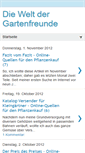 Mobile Screenshot of gartenfreundewelt.blogspot.com