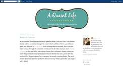 Desktop Screenshot of a-quaint-life.blogspot.com
