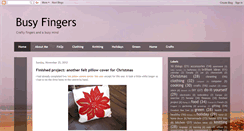Desktop Screenshot of busyfingerscdn.blogspot.com