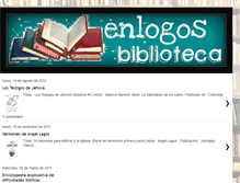 Tablet Screenshot of enlogosbiblio.blogspot.com