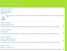Tablet Screenshot of kiingclangaming.blogspot.com