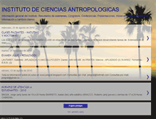 Tablet Screenshot of cienciasantropologicasudelar.blogspot.com