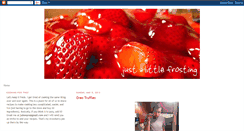 Desktop Screenshot of justalittlefrosting.blogspot.com