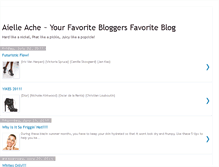 Tablet Screenshot of aielleache.blogspot.com