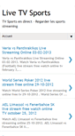 Mobile Screenshot of livetvsports.blogspot.com