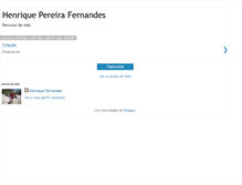 Tablet Screenshot of henrifernandes.blogspot.com