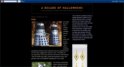 Desktop Screenshot of decade-of-halloweens.blogspot.com