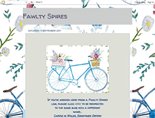 Tablet Screenshot of fawltyspires.blogspot.com