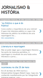 Mobile Screenshot of jornalismoehistoria.blogspot.com