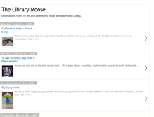 Tablet Screenshot of librarymoose.blogspot.com