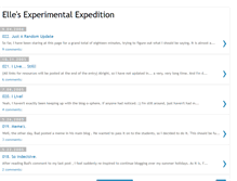 Tablet Screenshot of ellethestudent.blogspot.com