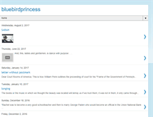 Tablet Screenshot of bluebirdprincess.blogspot.com