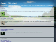 Tablet Screenshot of piecesofelizabeth.blogspot.com