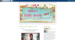 Desktop Screenshot of noraslittlenook.blogspot.com