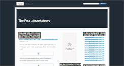 Desktop Screenshot of 4mouseketeers.blogspot.com