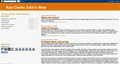 Desktop Screenshot of kaycooksjuliasway.blogspot.com