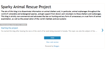 Tablet Screenshot of animal-rescue.blogspot.com