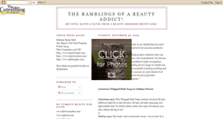 Desktop Screenshot of nicnacbeauty.blogspot.com