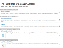 Tablet Screenshot of nicnacbeauty.blogspot.com