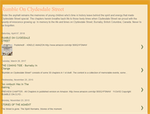 Tablet Screenshot of clydesdalestreet.blogspot.com